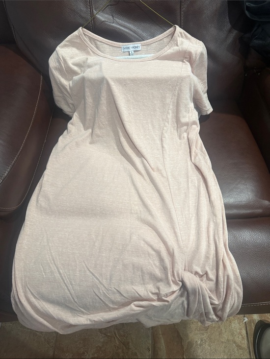 Dresses & Skirts - Doe + Honey Soft Light Blush Knit Dress